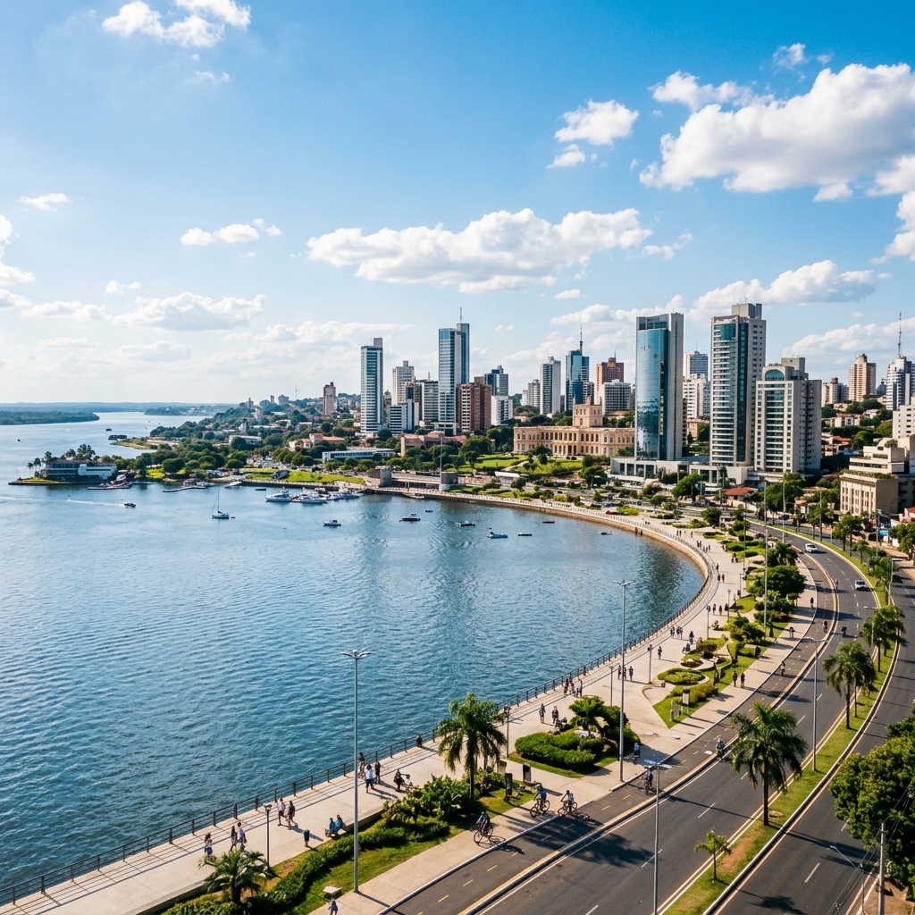 Paraguay Skyline